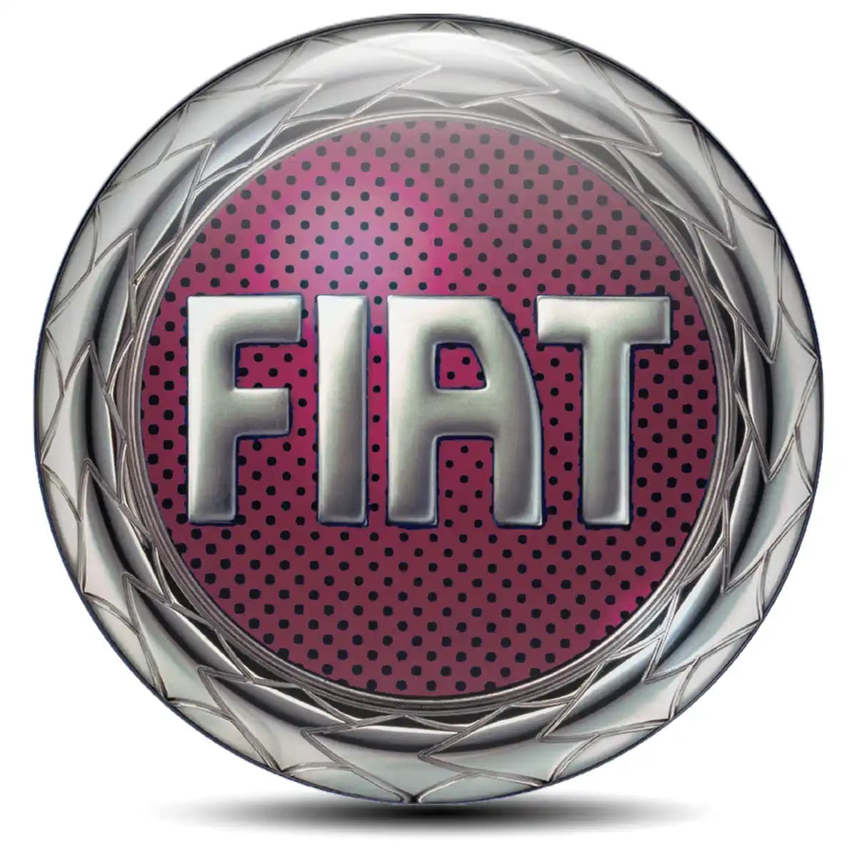 Fiat Emblem Center Hup Cap Luxury Edition