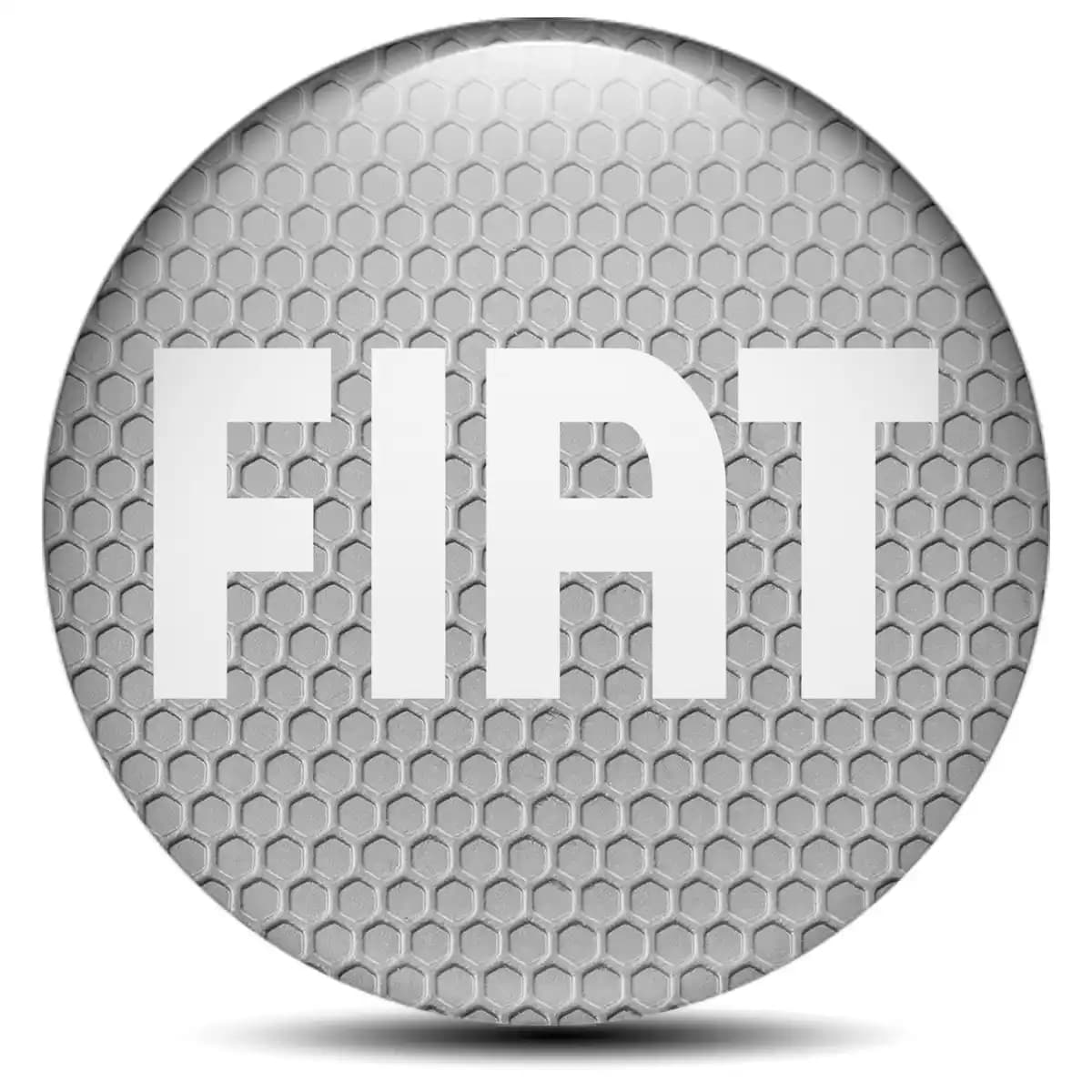 Fiat Emblem Center Hup Cap Stylish Design