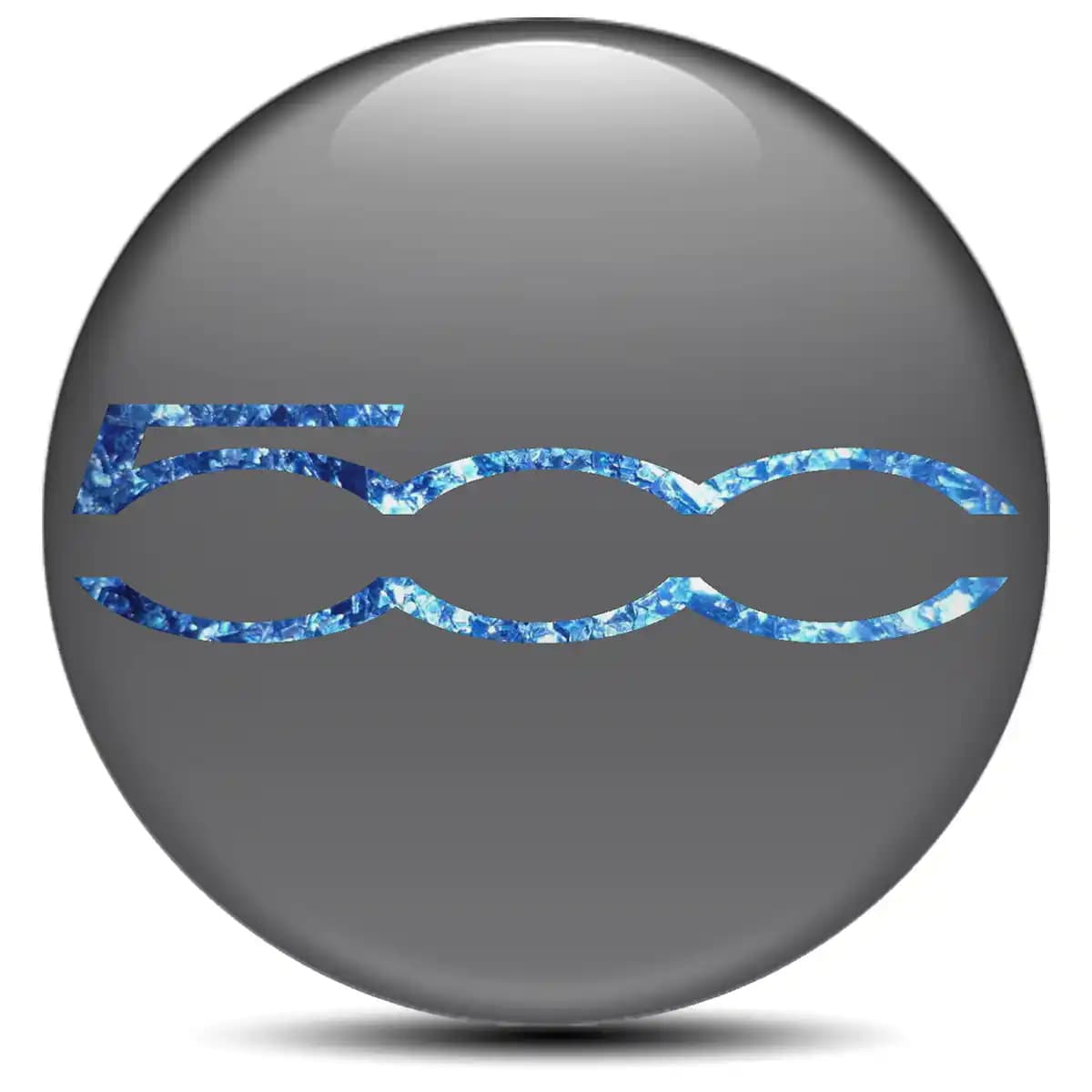 Fiat Emblem Epoxy Self-Adhesive Luxury Edition