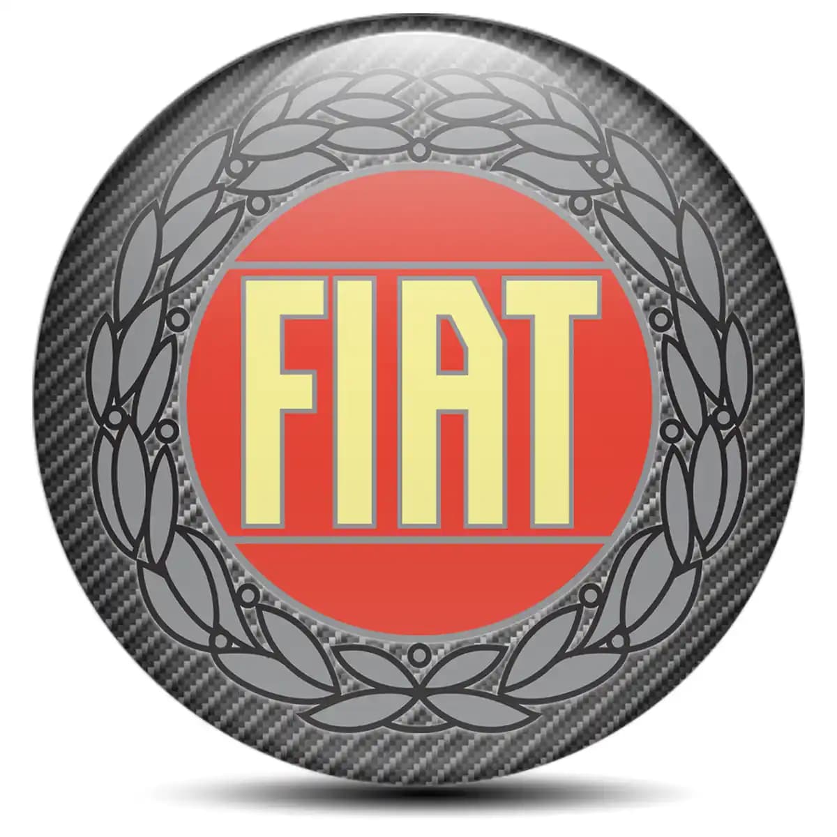 Fiat Emblem Epoxy Self-Adhesive Premium Edition