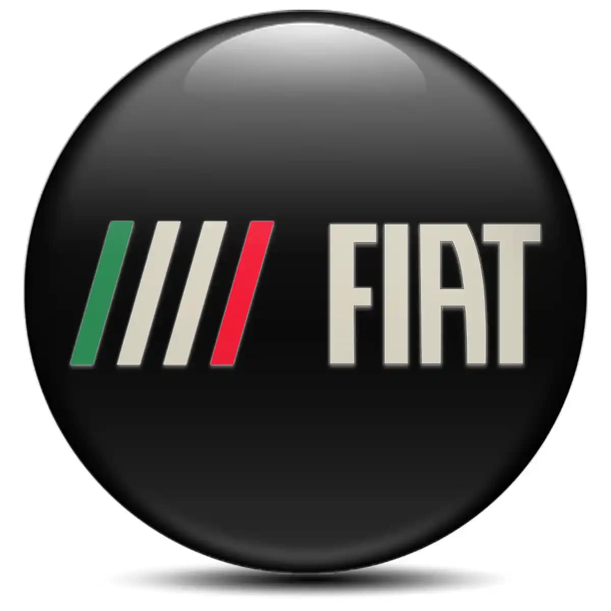 Fiat Emblem Epoxy Self-Adhesive Premium Quality