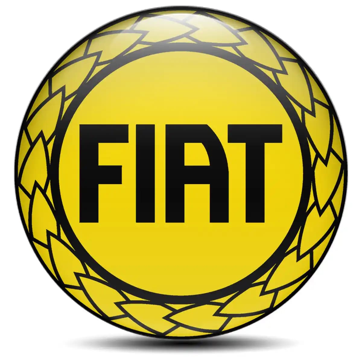 Fiat Epoxy Sticker High Quality