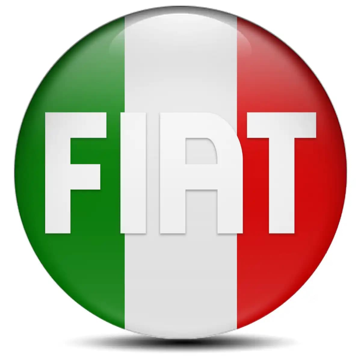 Fiat Epoxy Sticker Premium Quality