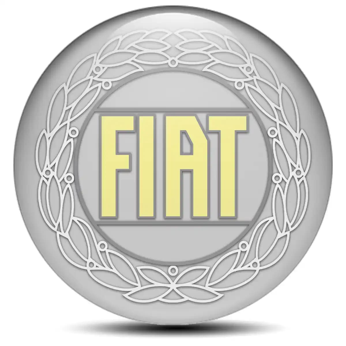 Fiat Logo Emblem Interior Design