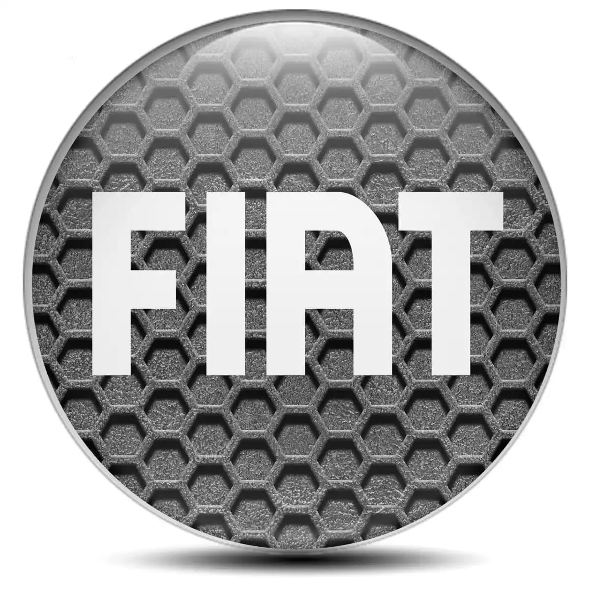 Fiat Logo Sticker Luxury Edition