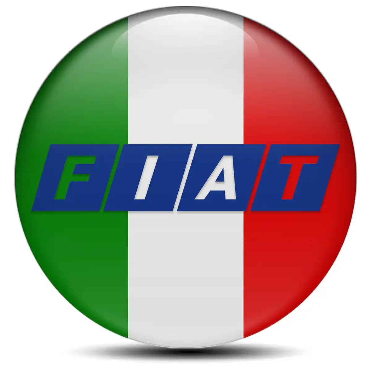 Fiat Logo Sticker Premium Quality