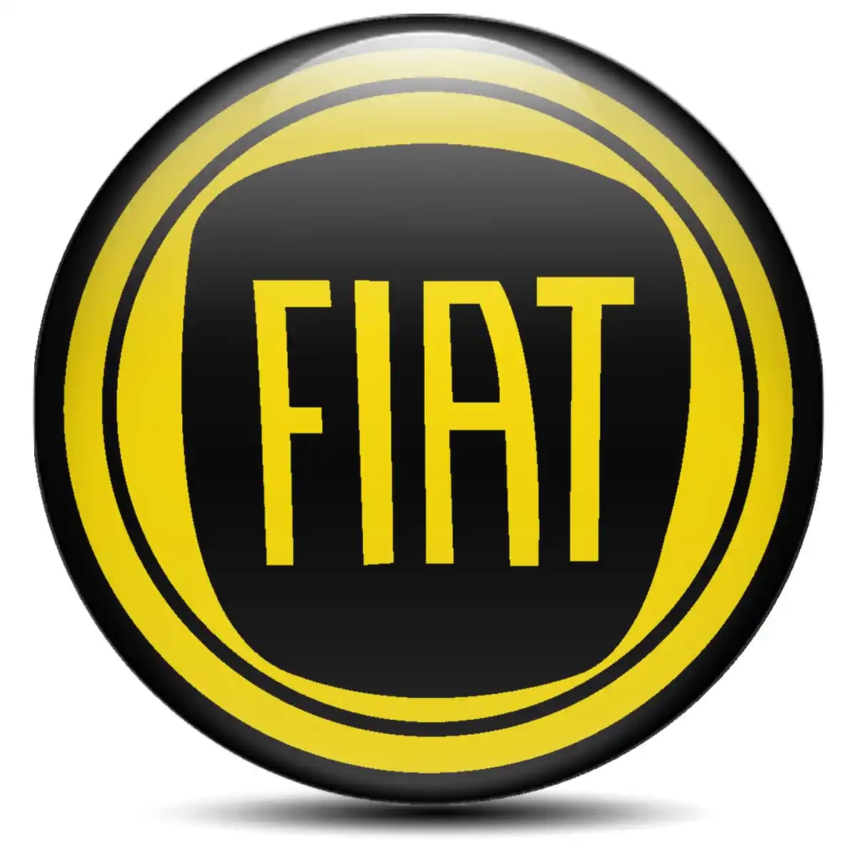 Fiat Logo Sticker Stylish Design
