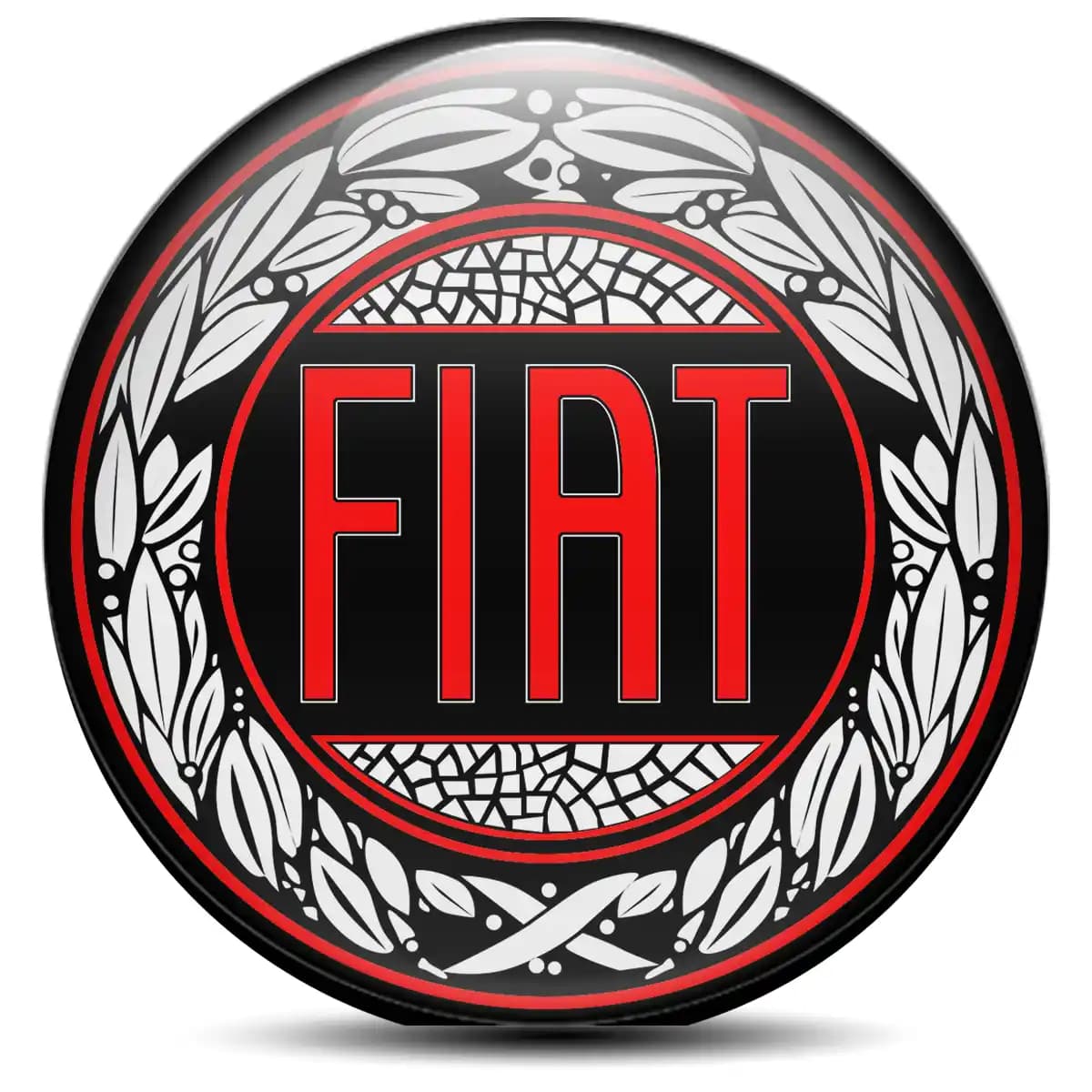 Fiat Sticker Epoxy 3D Gel High Quality