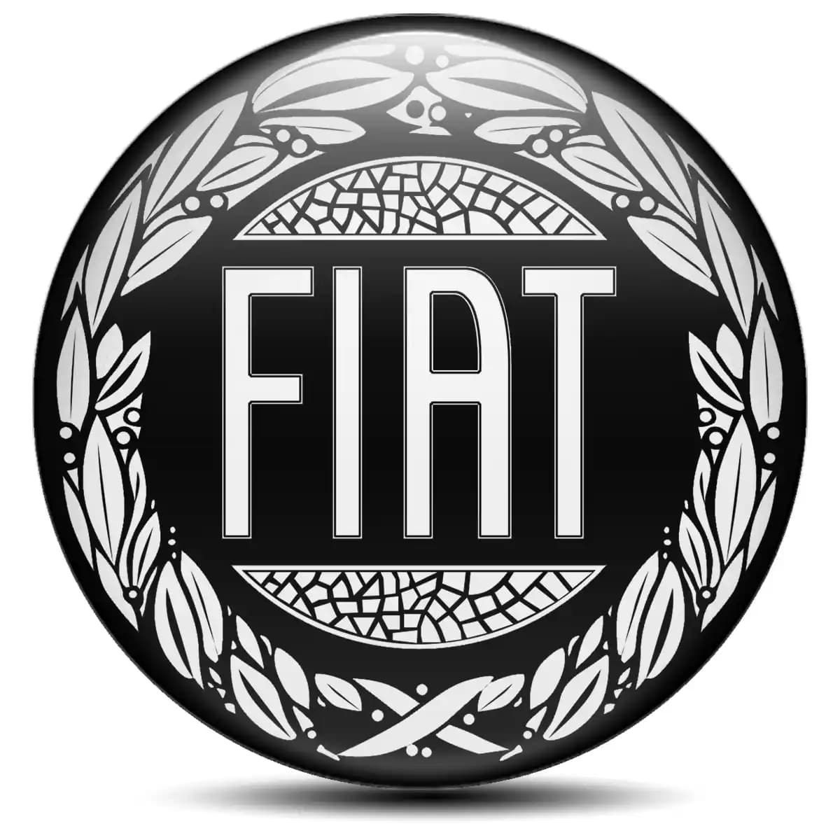 Fiat Sticker Epoxy 3D Gel Limited Edition