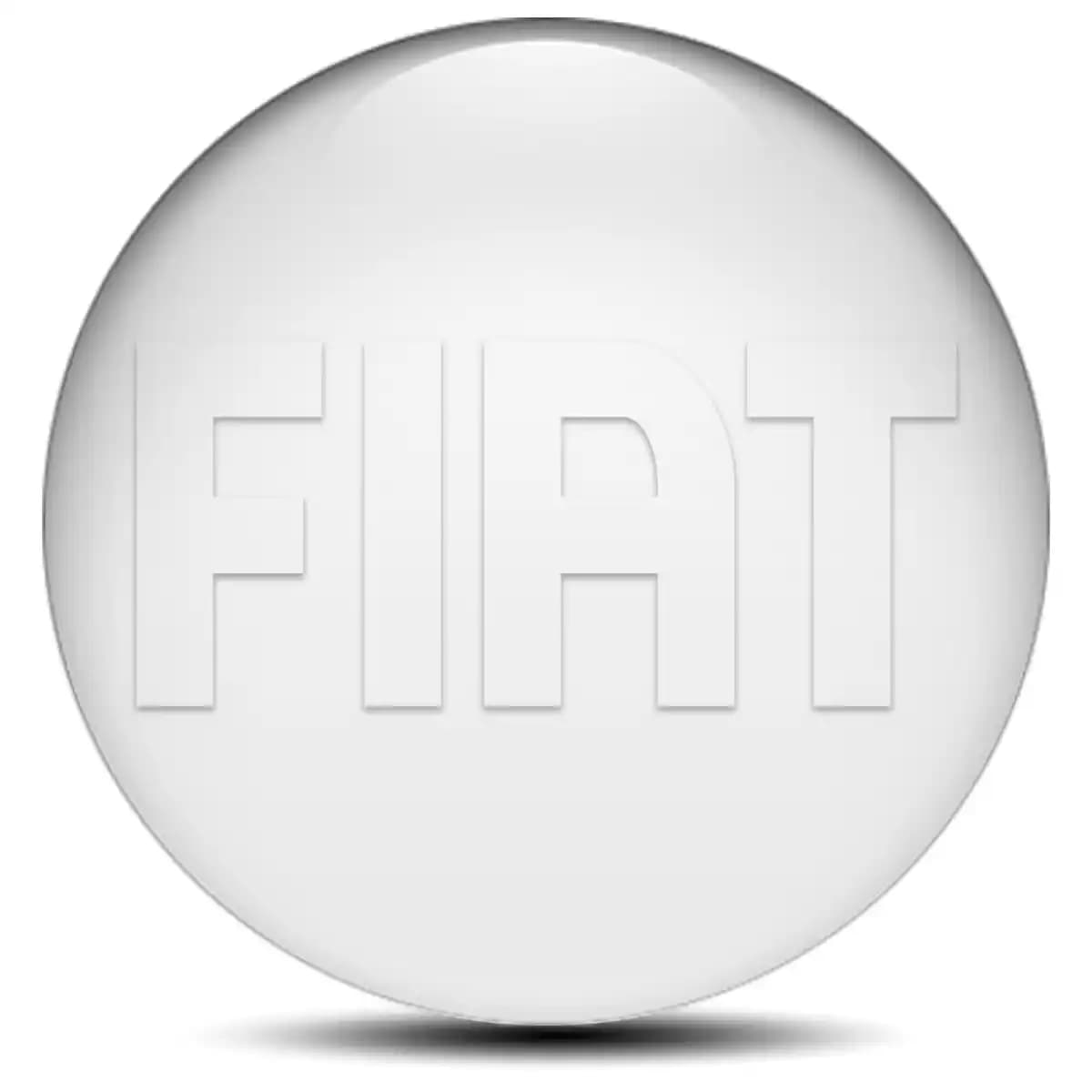 Fiat Sticker Epoxy 3D Gel Stylish Design