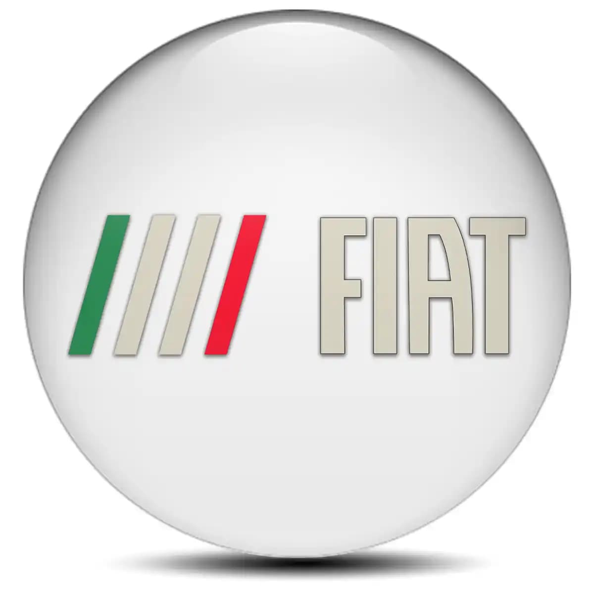 Fiat Wheel Emblem Self-Adhesive Limited Edition