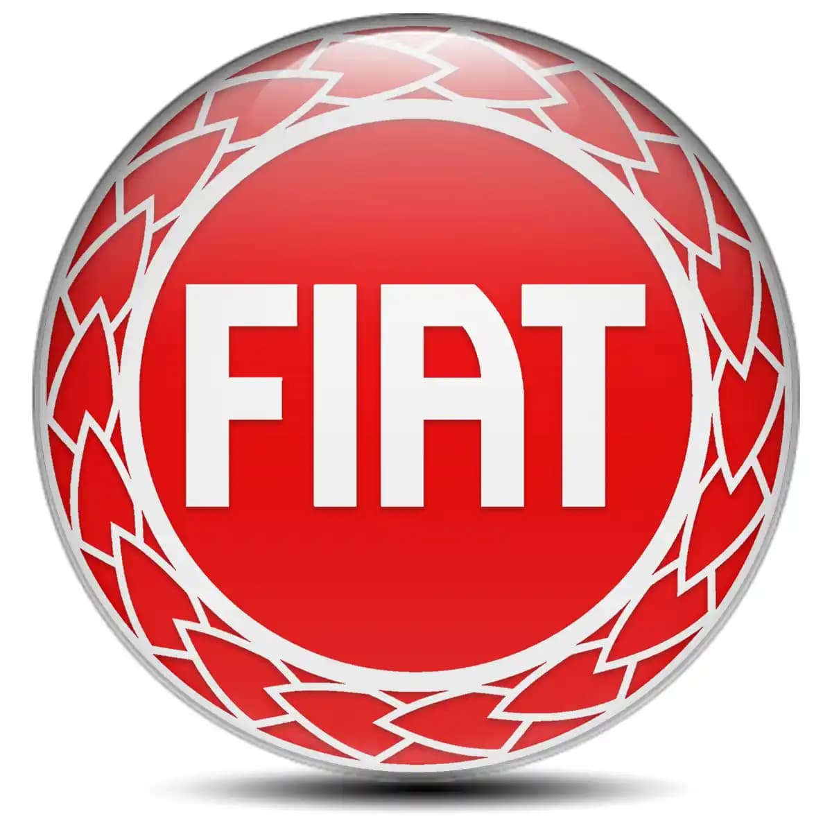 Fiat Wheel Emblem Self-Adhesive Luxury Edition