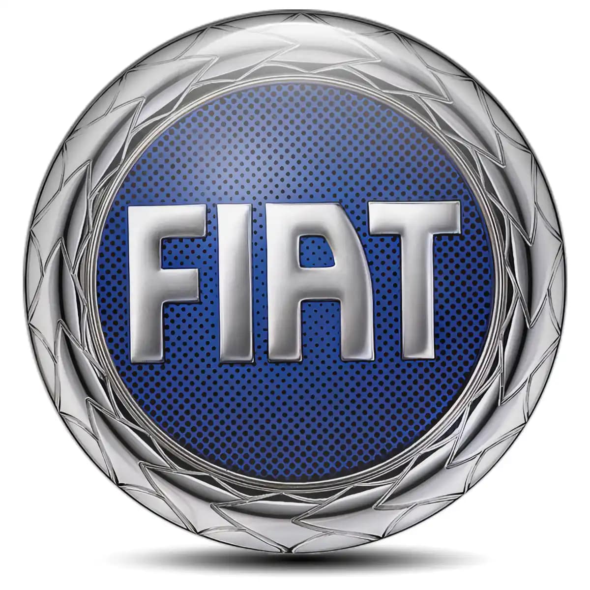 Fiat Wheel Emblem Self-Adhesive Premium Edition