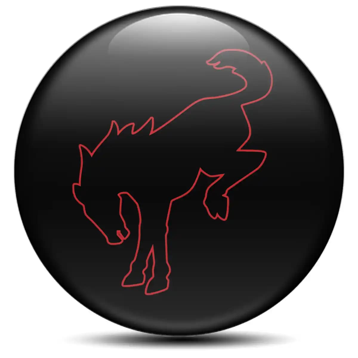 Ford Bronco Domed Emblem Self-Adhesive Stylish Design