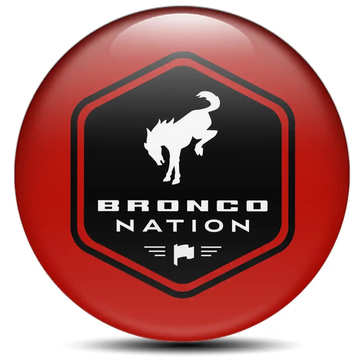 Ford Bronco Emblem Badge Self-Adhesive Stylish Design