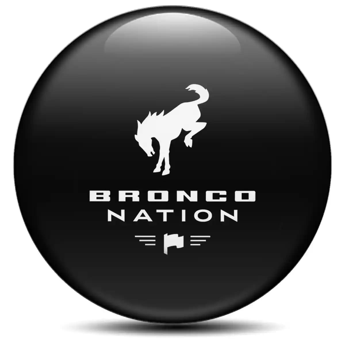 Ford Bronco Epoxy Sticker Stylish Design