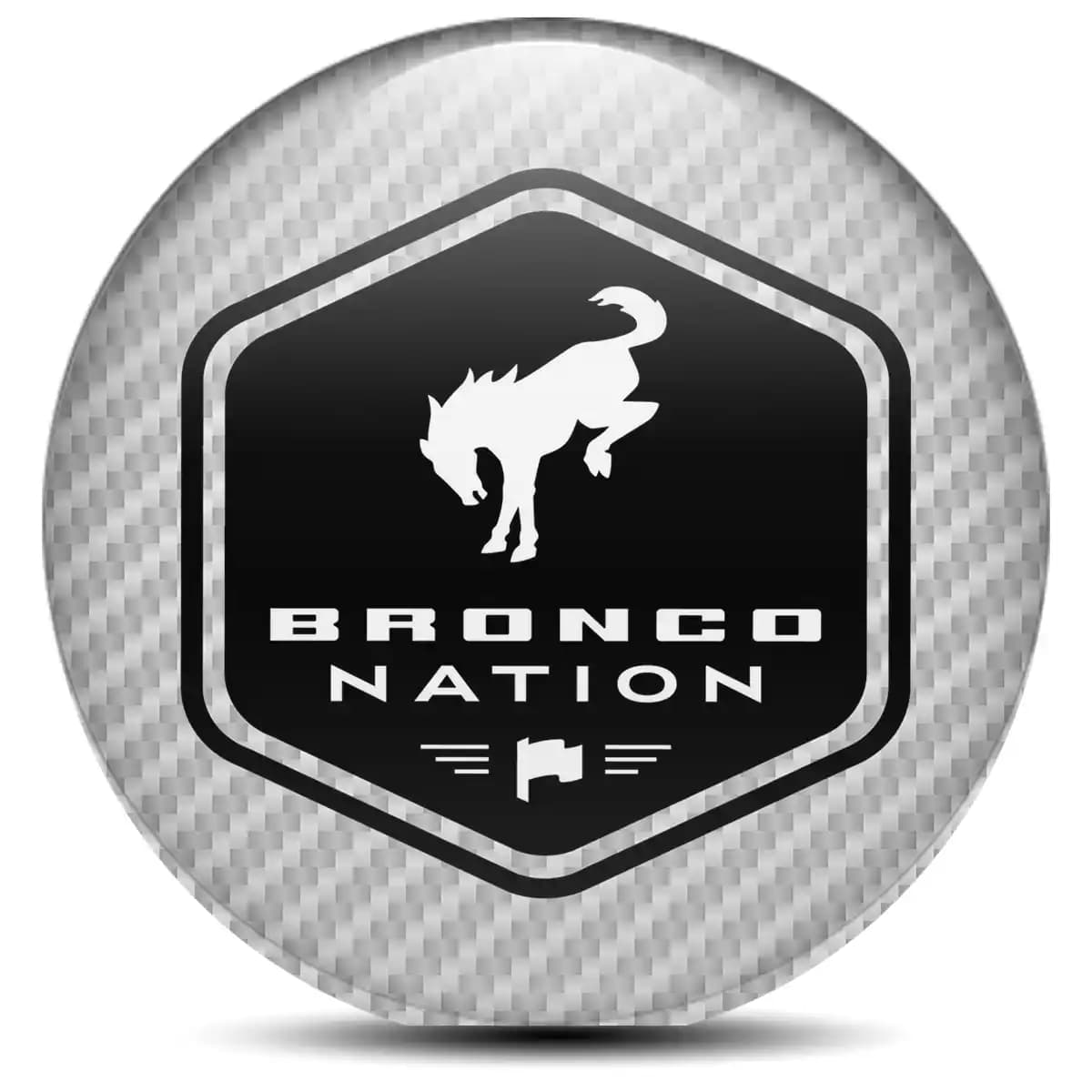 Ford Bronco Logo Emblem Self-Adhesive Stylish Design