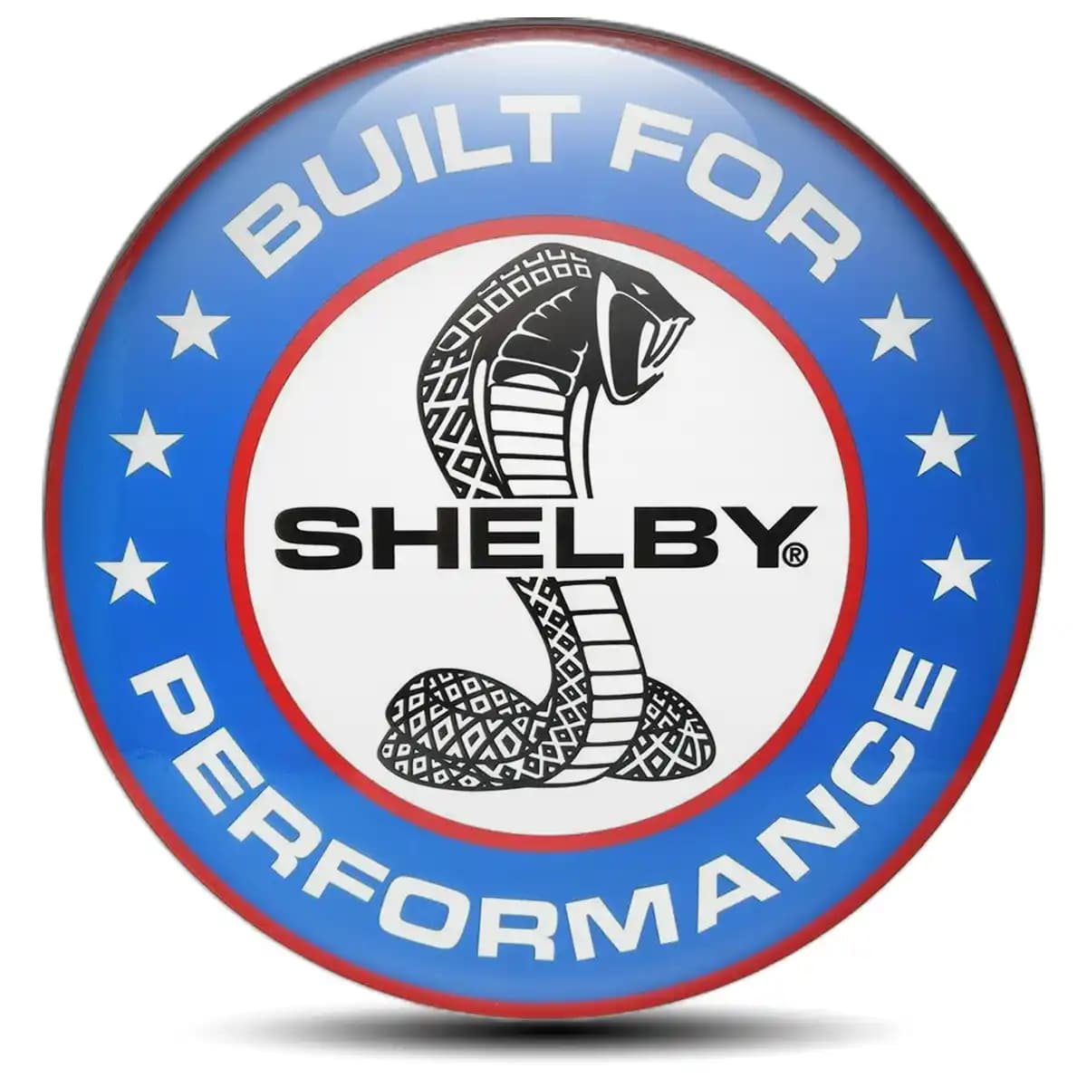 Ford Cobra Domed Sticker Self-Adhesive Stylish Design