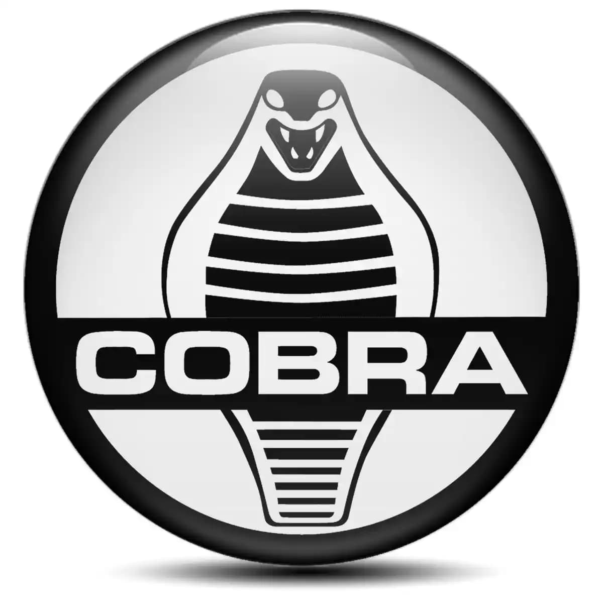 Ford Cobra Domed Sticker Stylish Design