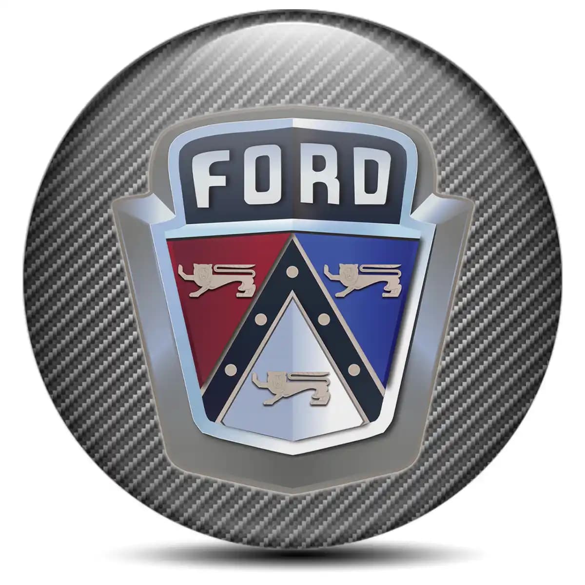 Ford Domed Emblem Self-Adhesive Stylish Design