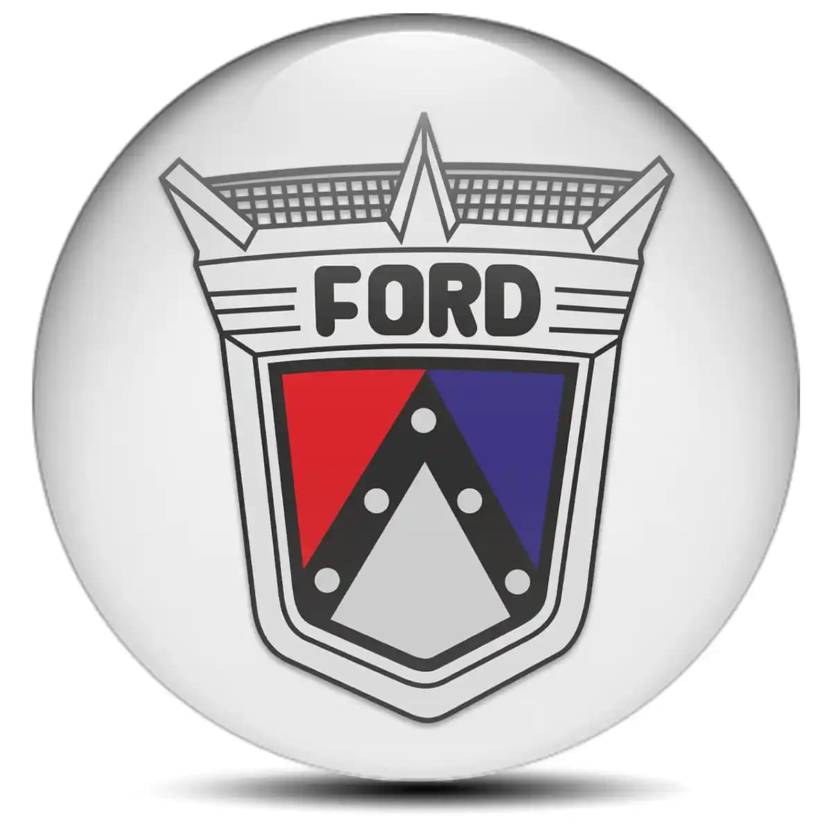 Ford Emblem Center Hub Cap Self-Adhesive High Quality