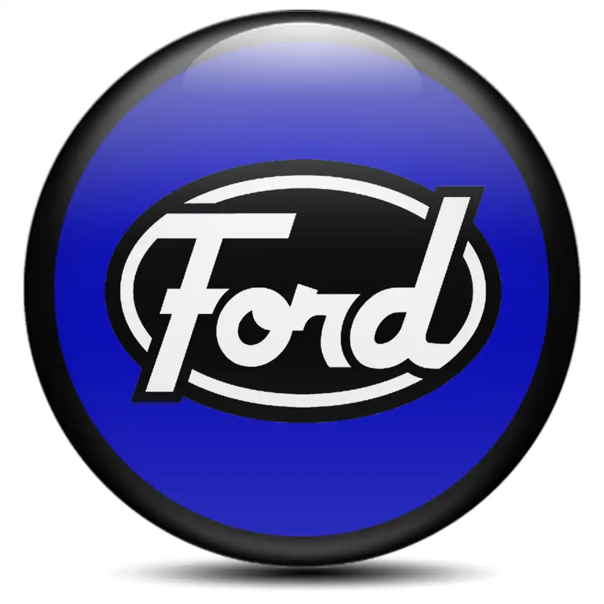 Ford Emblem Center Hub Cap Self-Adhesive Stylish Design