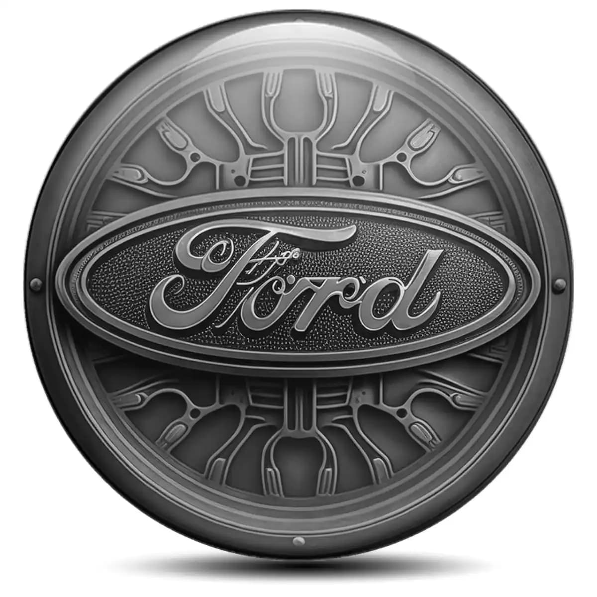 Ford Emblem Epoxy Self-Adhesive High Quality
