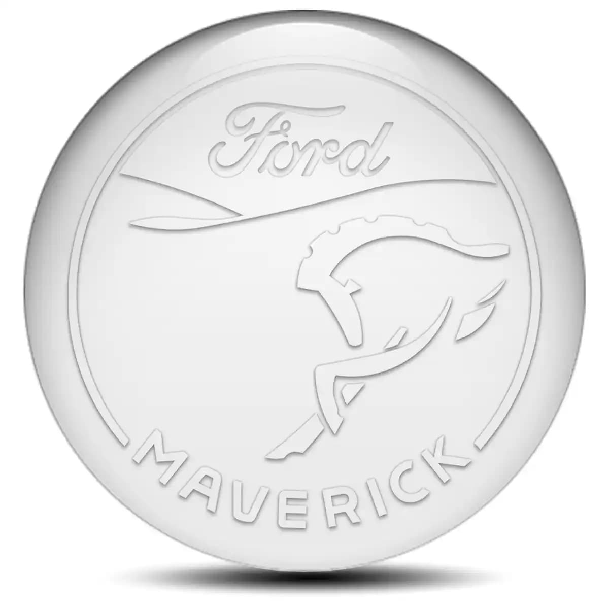 Ford Maverick Domed Emblem Stylish Design