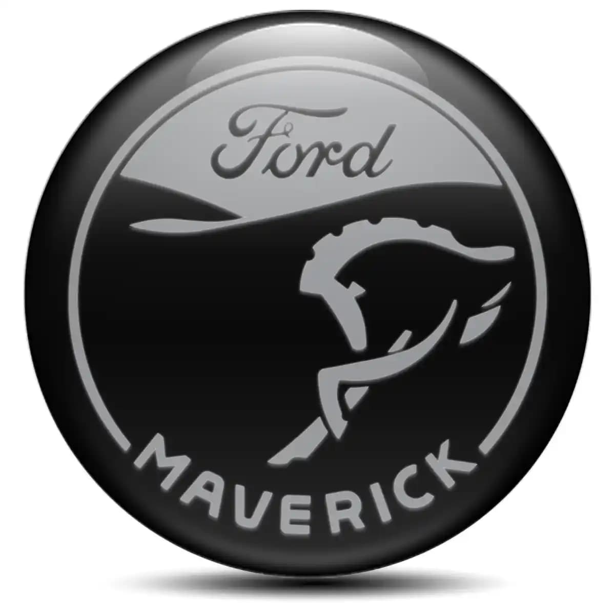 Ford Maverick Domed Sticker Self-Adhesive Stylish Design