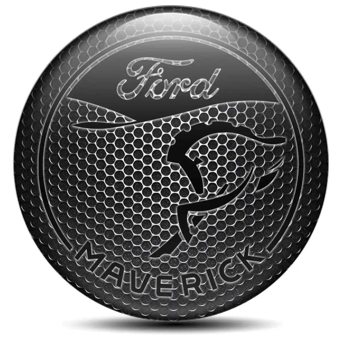 Ford Maverick Emblem Badge Self-Adhesive Stylish Design