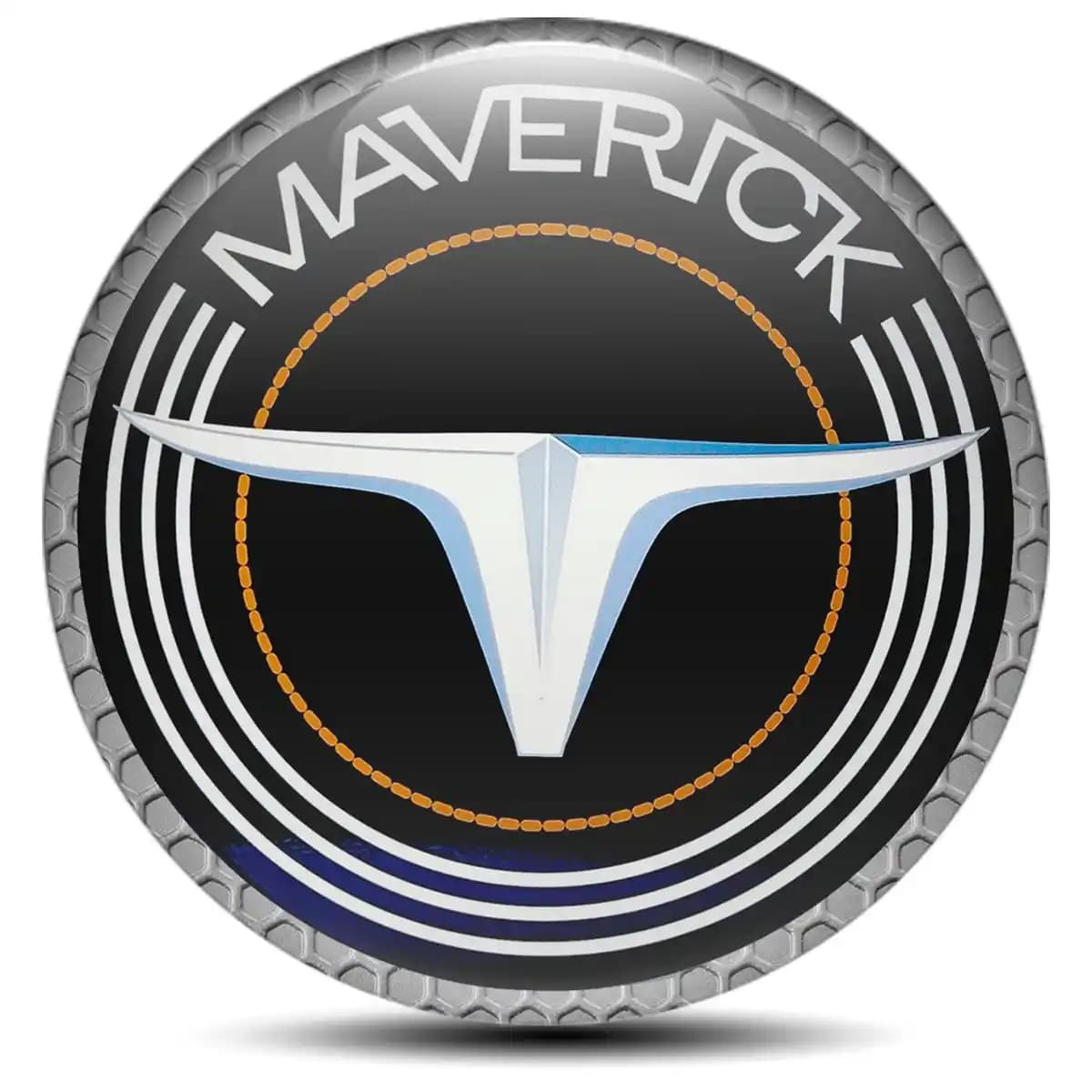 Ford Maverick Emblem Center Hub Cap Self-Adhesive Stylish Design
