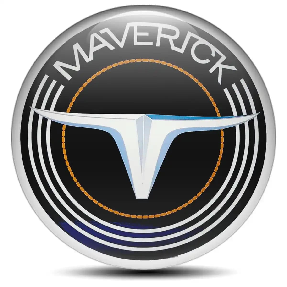 Ford Maverick Emblem Epoxy Self-Adhesive Stylish Design