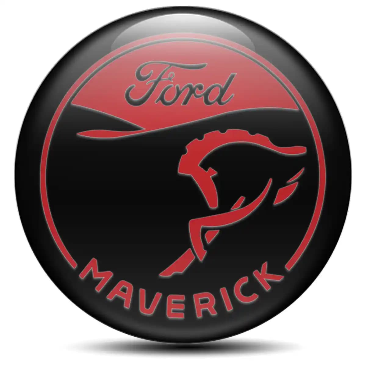 Ford Maverick Emblem Wheel Center Caps Stylish Design
