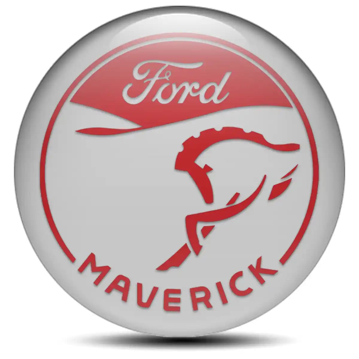 Ford Maverick Logo Emblem Self-Adhesive Stylish Design