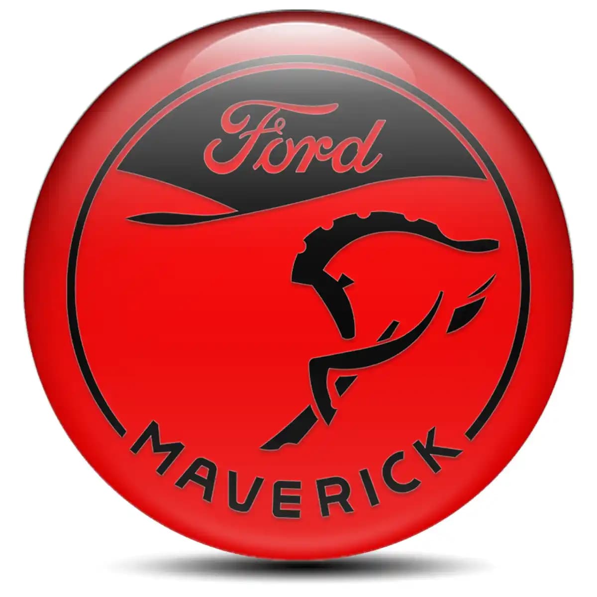 Ford Maverick Logo Emblem Stylish Design