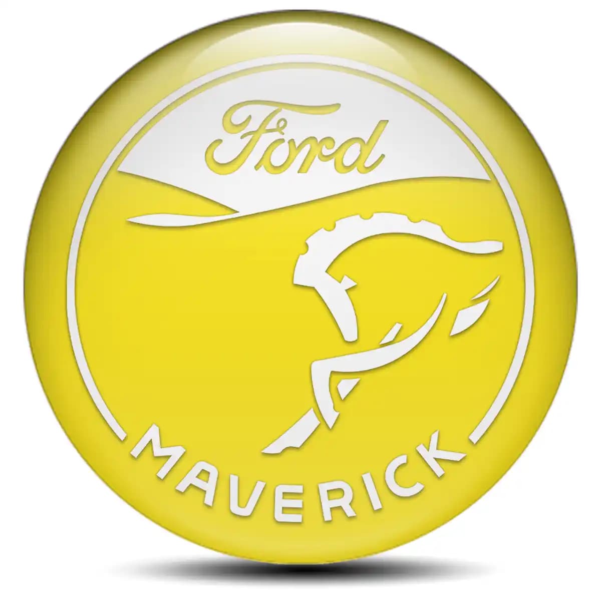 Ford Maverick Sticker Epoxy 3D Gel Stylish Design