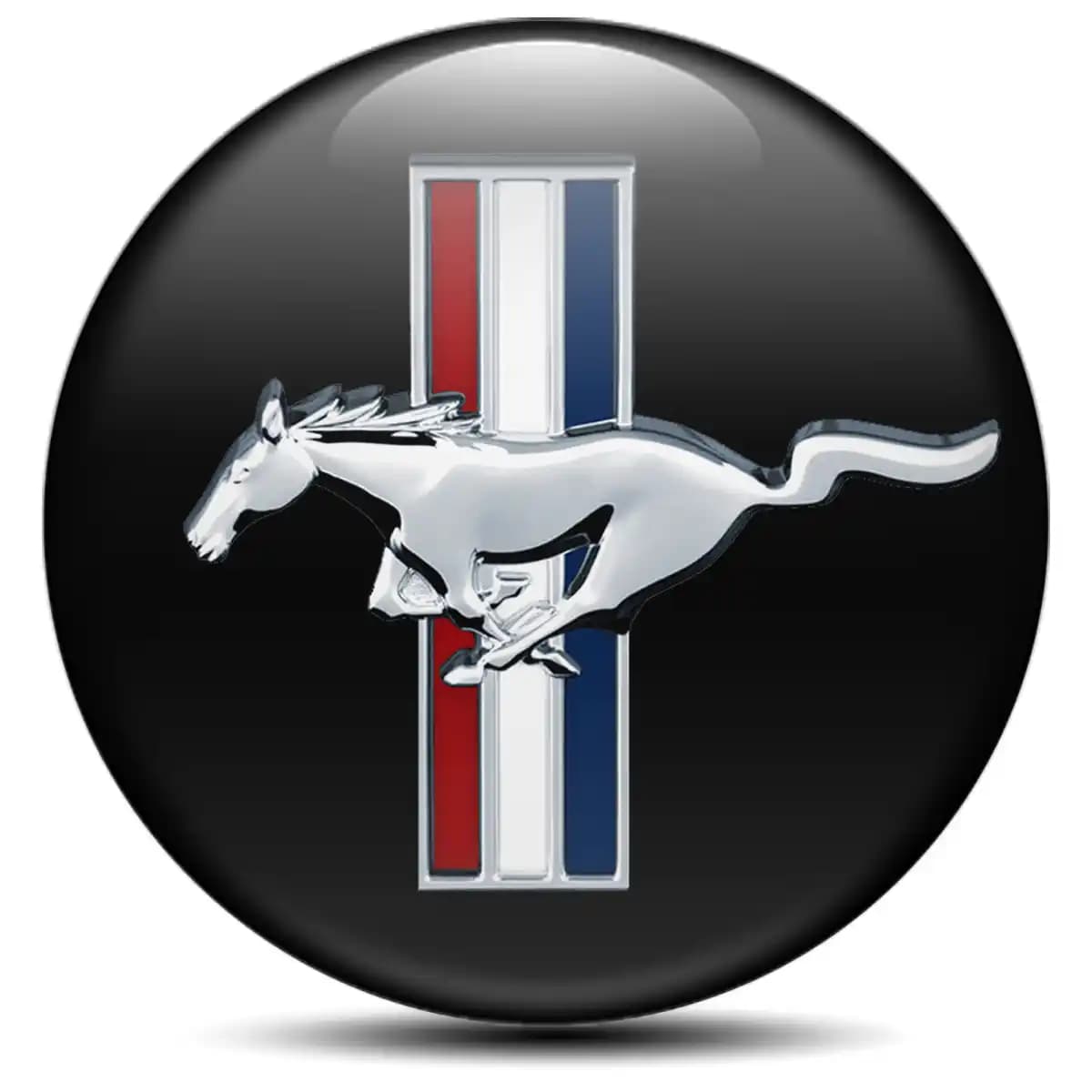 Ford Mustang Badge Emblems Center Cap Premium Quality