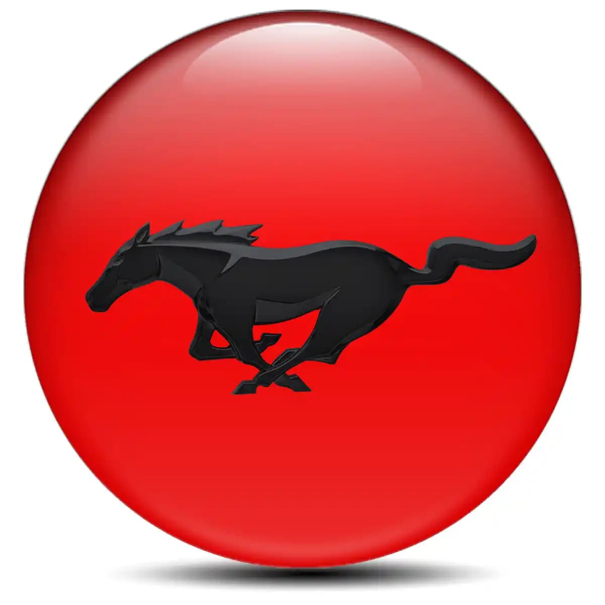 Ford Mustang Domed Emblem Self-Adhesive High Quality