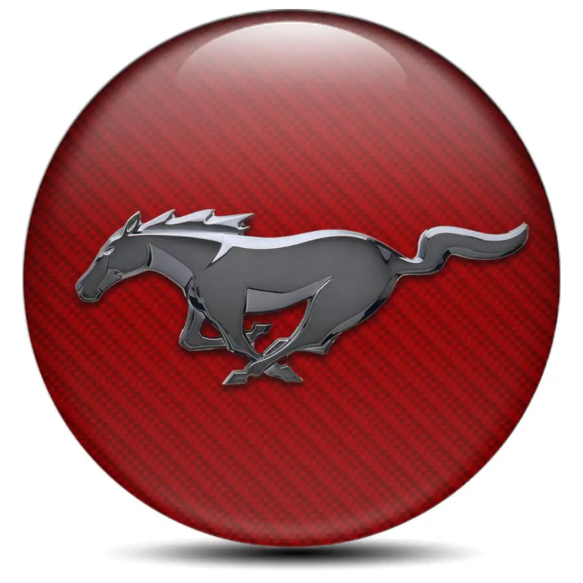 Ford Mustang Domed Emblem Self-Adhesive Premium Edition