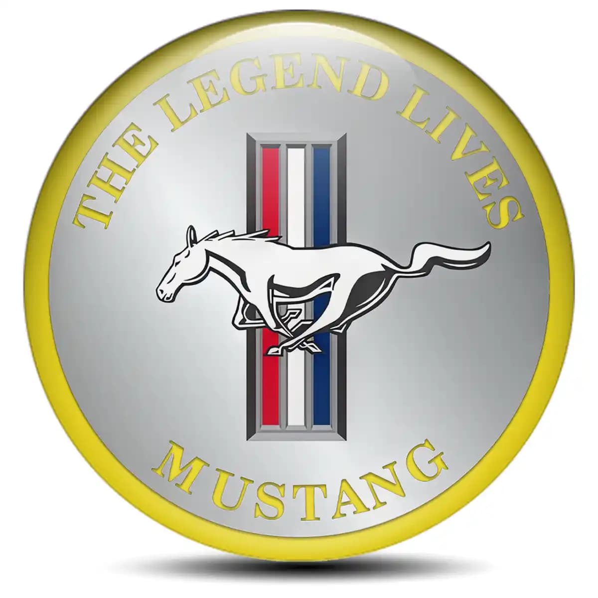 Ford Mustang Emblem Badge Premium Edition