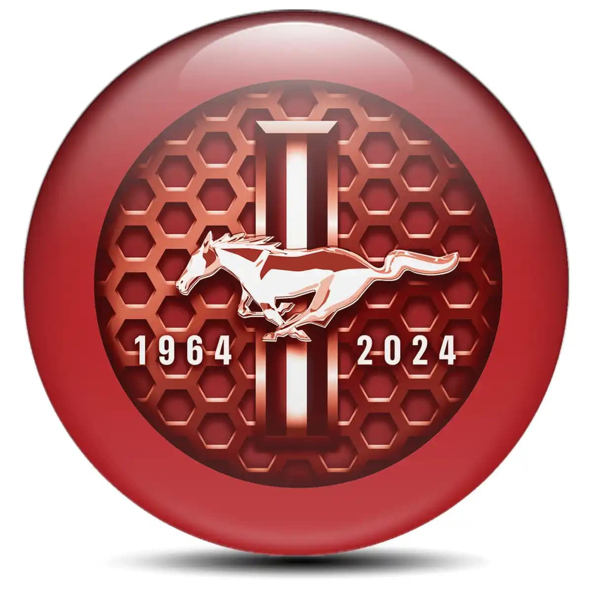 Ford Mustang Emblem Badge Self-Adhesive Stylish Design