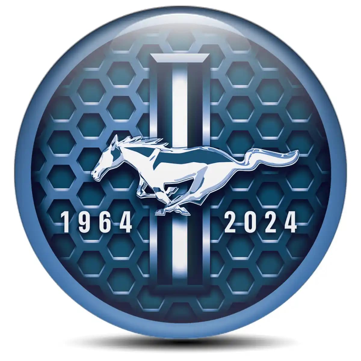 Ford Mustang Emblem Epoxy Self-Adhesive High Quality