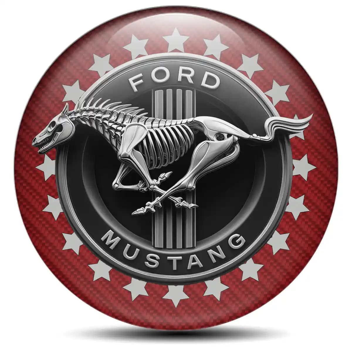 Ford Mustang Emblem Wheel Center Caps High Quality