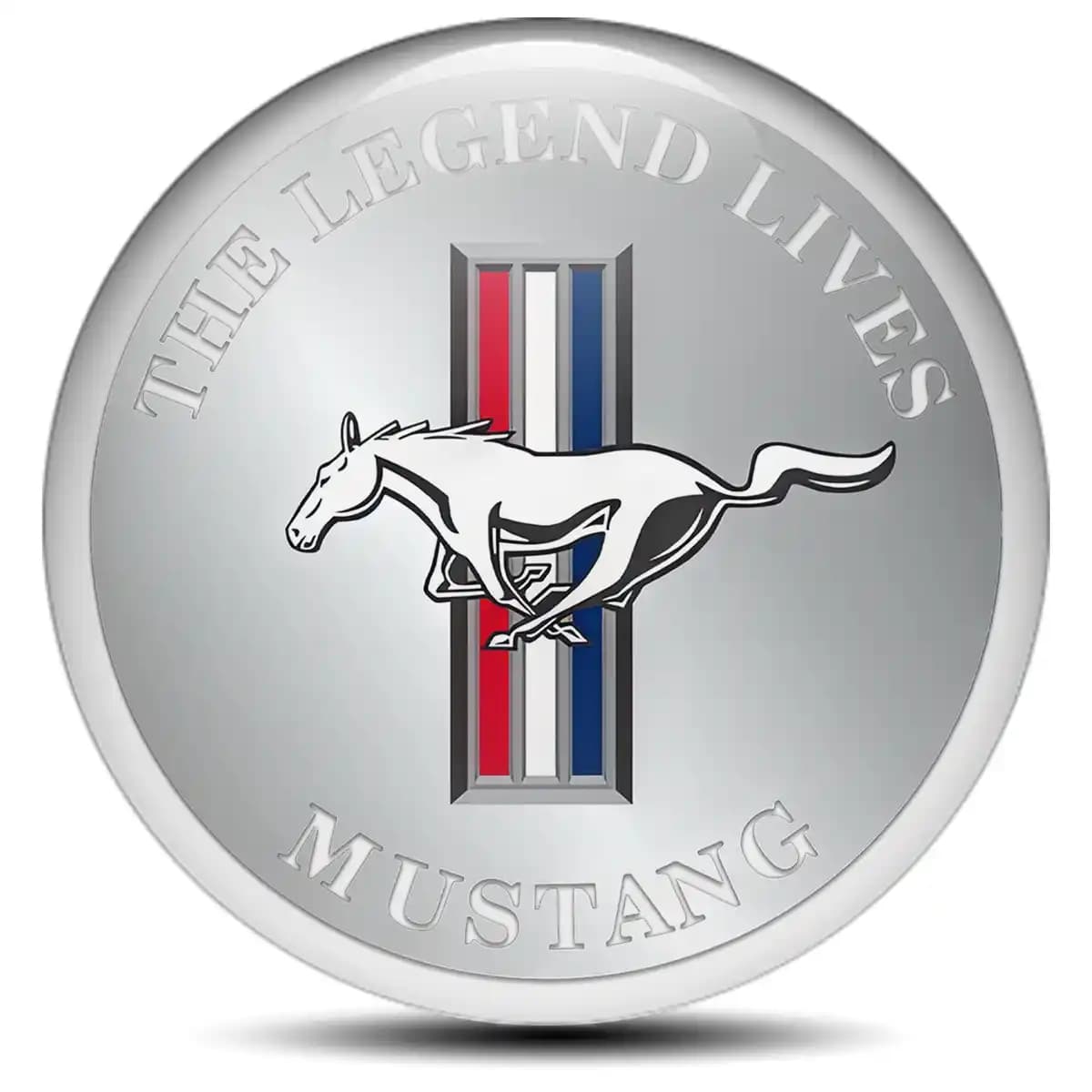 Ford Mustang Emblem Wheel Center Caps Premium Quality