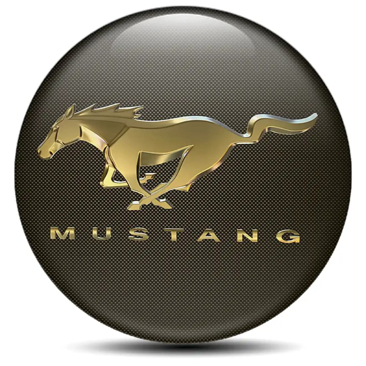 Ford Mustang Epoxy Sticker Premium Edition