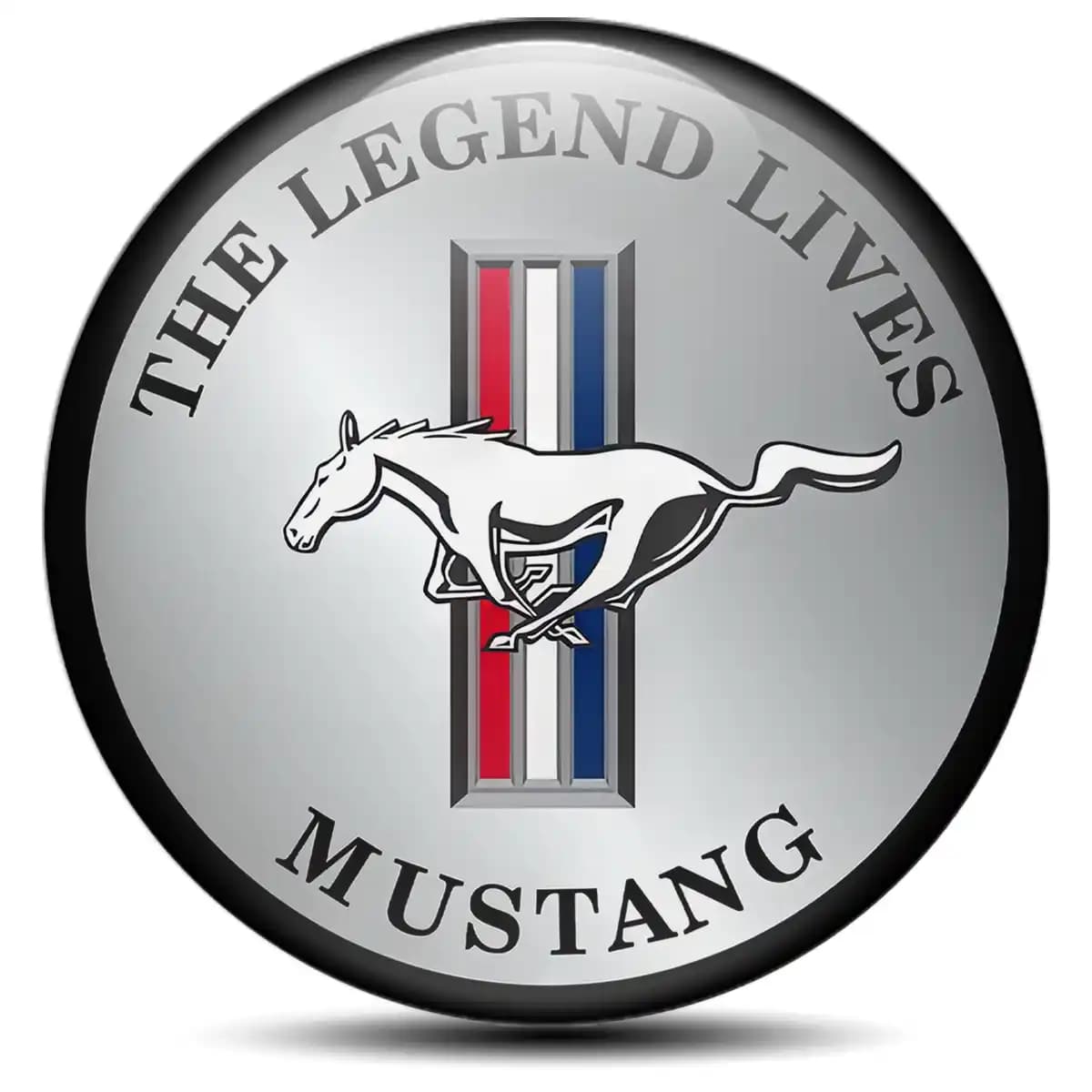 Ford Mustang Logo Sticker Stylish Design