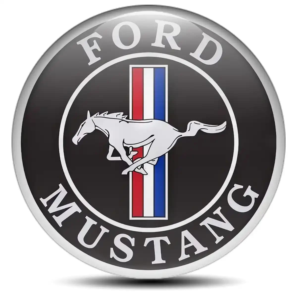 Ford Mustang Wheel Emblem Self-Adhesive Premium Quality