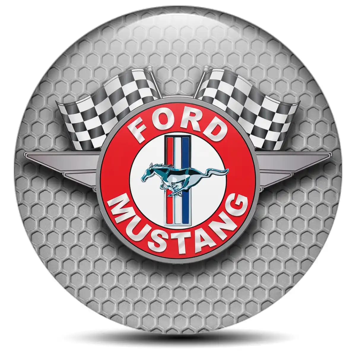 Ford Mustang Wheel Emblems Premium Quality