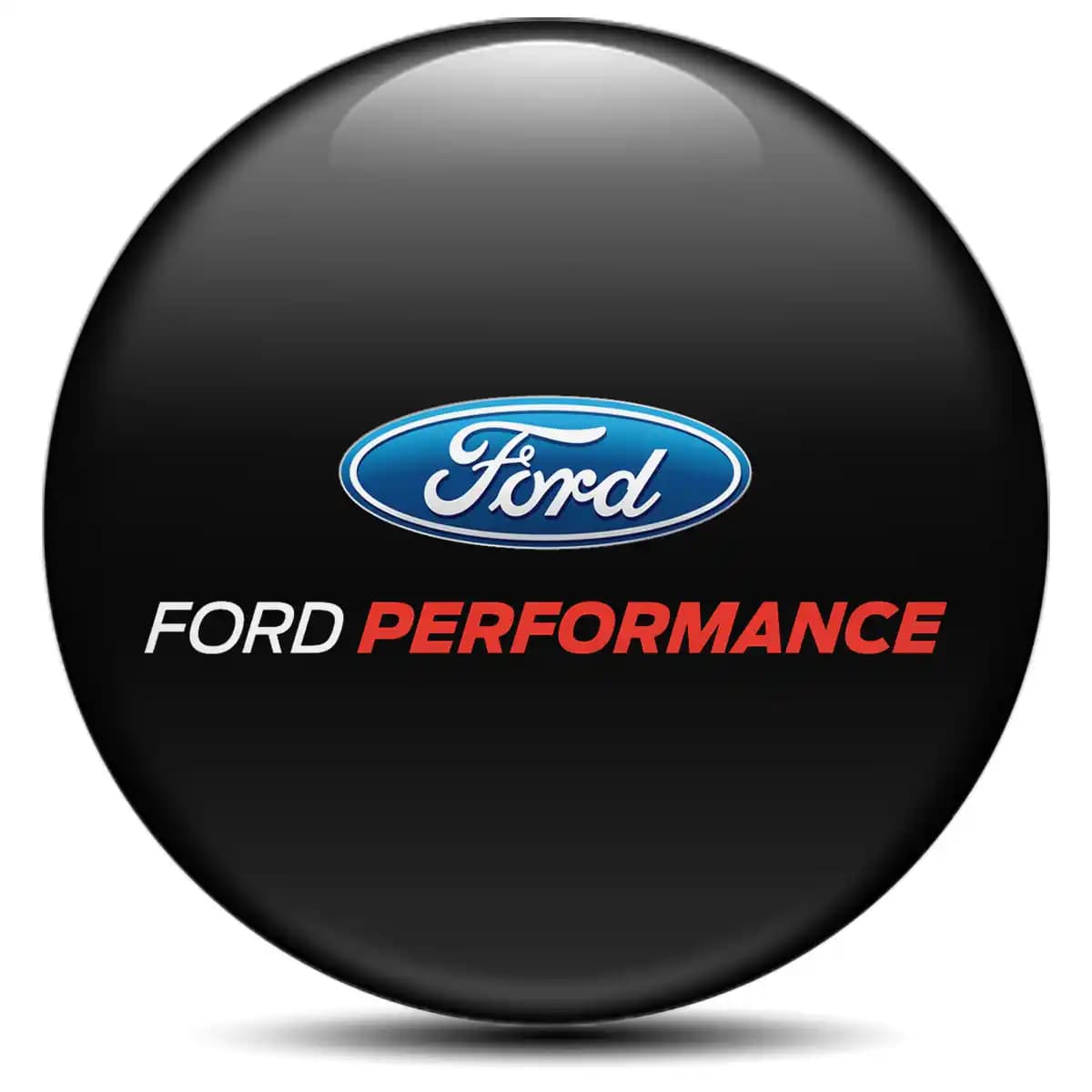 Ford Performance Domed Emblem Self-Adhesive Stylish Design