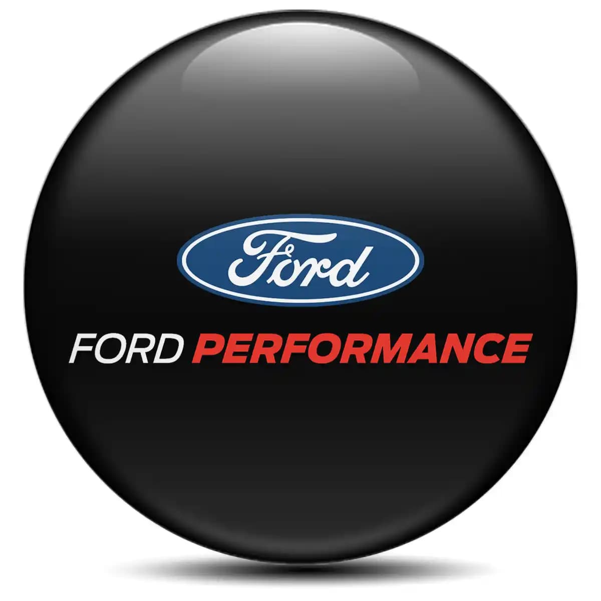 Ford Performance Domed Sticker Self-Adhesive Stylish Design